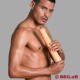Vibratore potente con venatura realistica