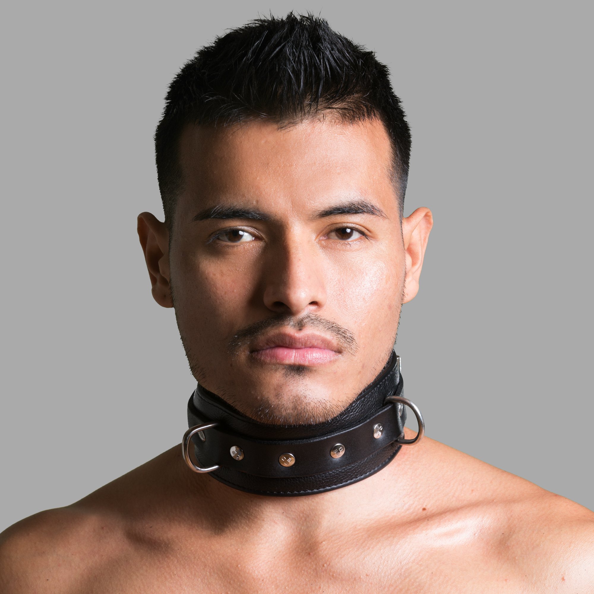 Buy Leather BDSM Collar - Wider Version from MEO | BDSM Collars