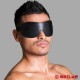 Masque pour les yeux BDSM avec bandeau flexible