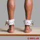 White lockable Ankle Restraints - CASABLANCA