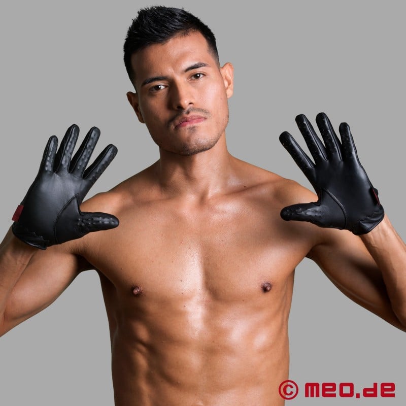 SM-handsker "Slave-Pleasure" med pigge af Dr. Sado