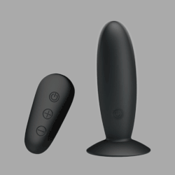 Anal Dildo med vibration och fjärrkontroll
