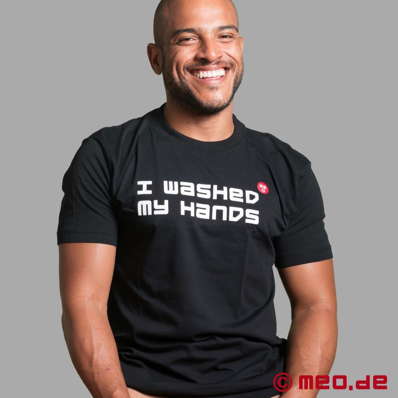 Declaración Camiseta "I Washed My Hands" (Me Lavé Las Manos) - 1