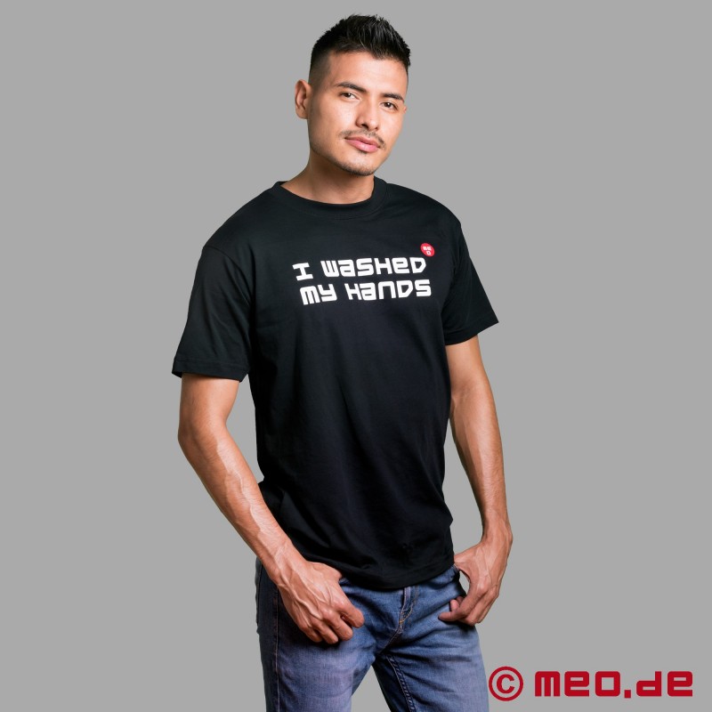 ステートメントTシャツ "手を洗った" - 2