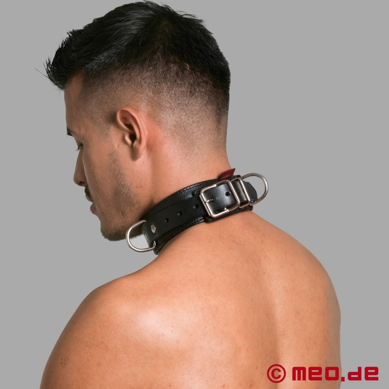 Leather BDSM Collar - The Classic One