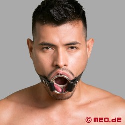 Knebel ustny - deep throat - knebel pierścieniowy