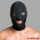 BDSM-mask i spandex med ögon och mun