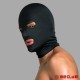 Spandex BDSM mask with eyes and mouth