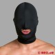 Spandex mask with mouth
