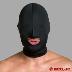Spandex BDSM Maske mit Mund