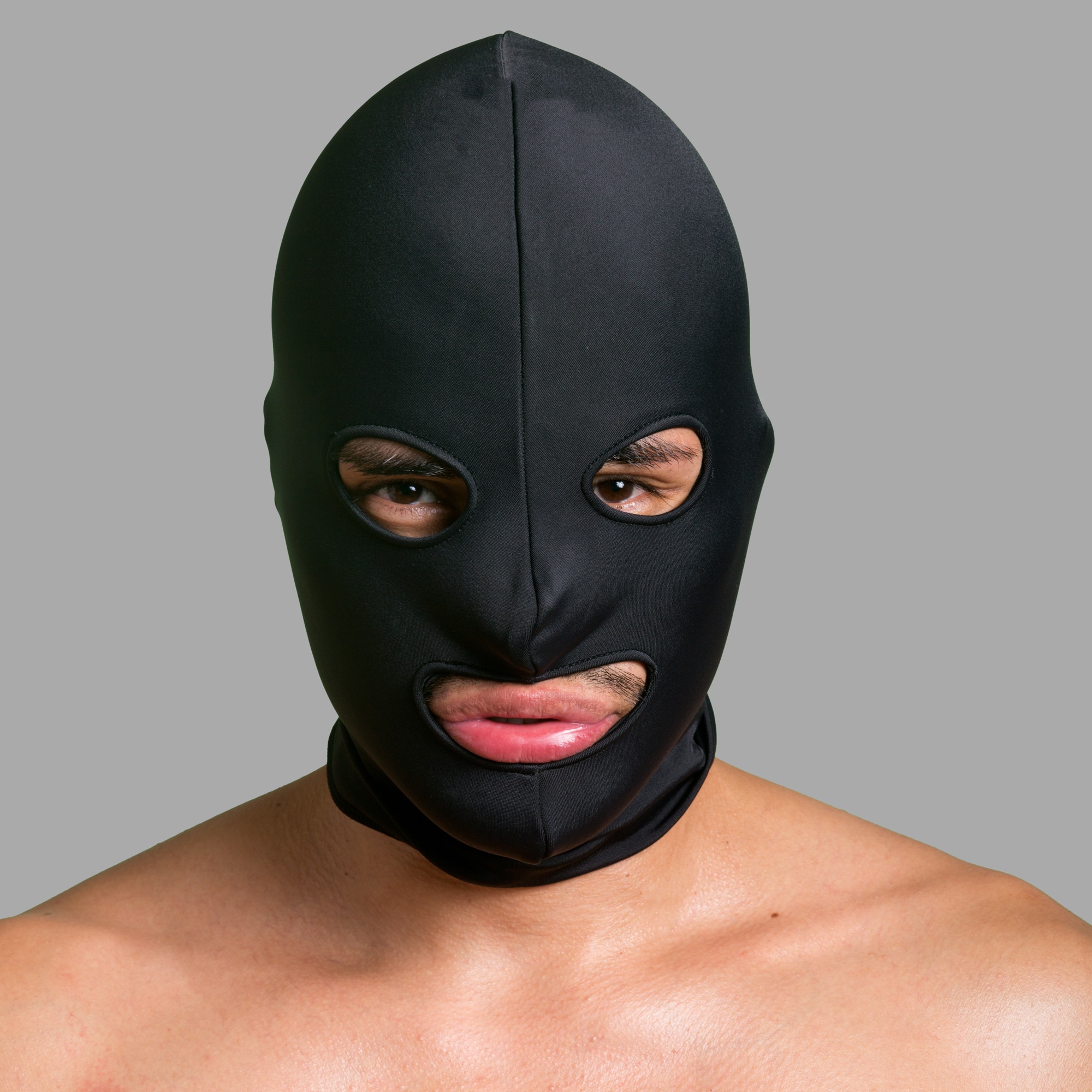 Compra Maschera BDSM in spandex di prima qualità - a doppio strato