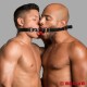 Kiss Gag - podwójny knebel dla 2 niewolników