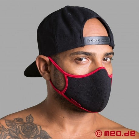 Adjustable designer mask with replaceable filter