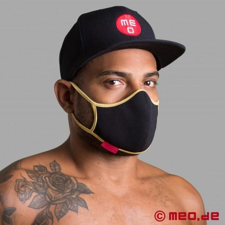 Adjustable designer mask with replaceable filter