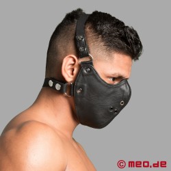 Bot din piele - Mouth Restrictor - Mască BDSM