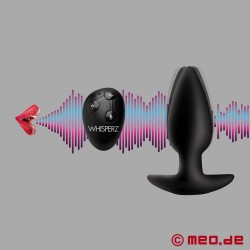 Plug anal vibrant télécommandé WHISPERZ avec activation vocale 