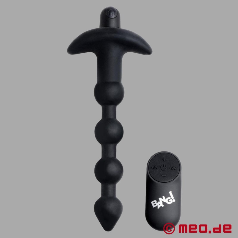 BANG - Remote Control Vibrating Silicone Anal Beads