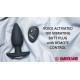 Plug anale vibrante WHISPERZ ad attivazione vocale con telecomando.