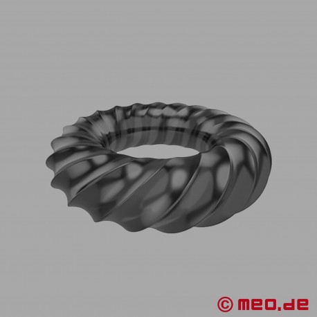 Penis ring made of TPE - 3D spiral