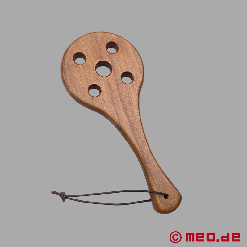 BDSM Sanking paddle iz lesa - Dominantnost