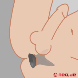 Dilatateur anal – Plug anal tunnel pour la dilatation anale extrême