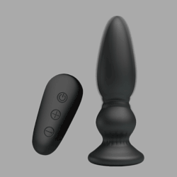 Prostate massager with remote control