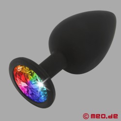 Analinis kištukas - Rainbow Booty Jewel
