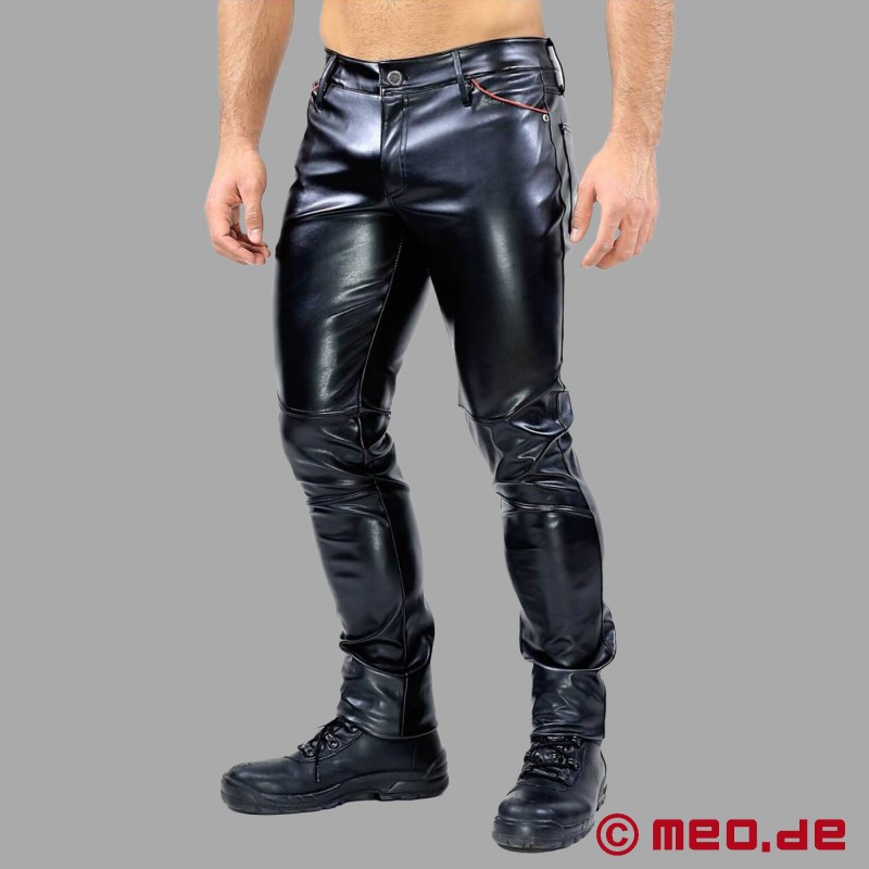 Gladiator Leather Pants by TOF Paris
