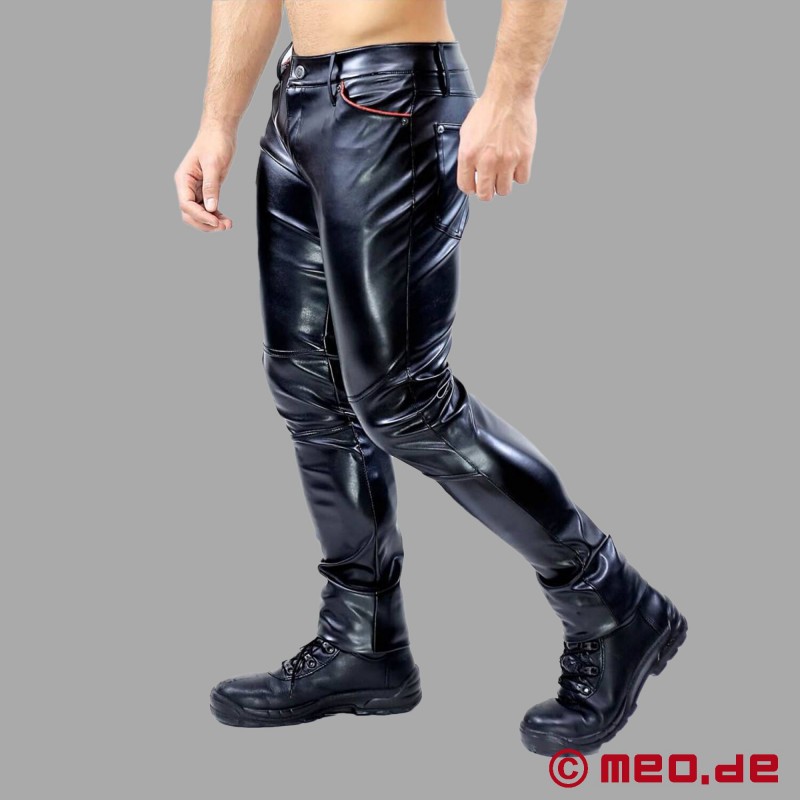 Gladiator Leather Pants by TOF Paris