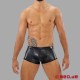 Leder Shorts Fetish Full-Zip Boxers TOF Paris