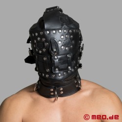 Sensory Deprivation - BDSM Maske aus Leder