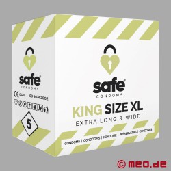 SAFE – Condoms – King Size XL – 5 Condoms