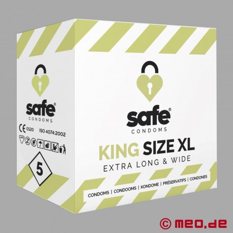 SAFE - Preservativi - King Size XL - 5 Preservativi