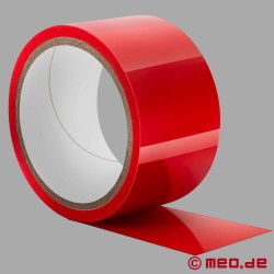 Červená bondážná páska