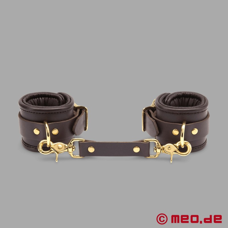 Luxury Leather Wrist Cuffs - Bohème Collection