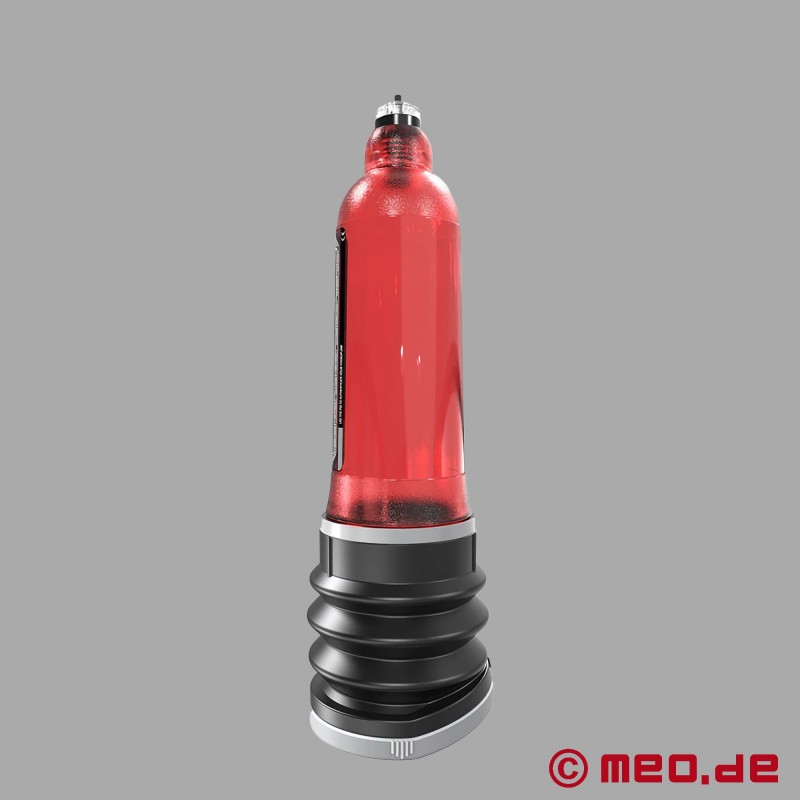 Hydromax 9 阴茎泵，红色，由 BATHMATE 提供