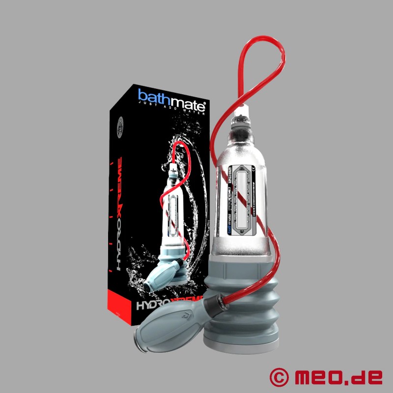 Set HydroXtreme 7 Extra Wide Professional Penis Pump by BATHMATE