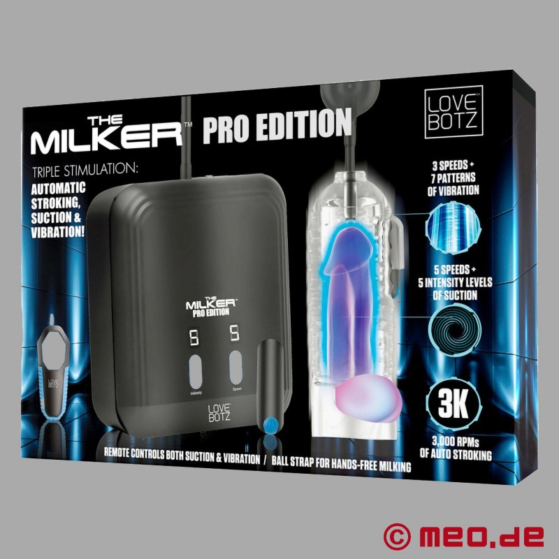Erkek için süt sağma makinesi - The Milker Pro Edition