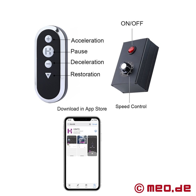 HiSmith Premium 1 App Fickmaschine 2.0 mit Fernbedienung - 6