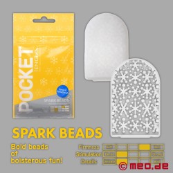 Tenga Masturbatorius - Pocket Stroker Spark Beads