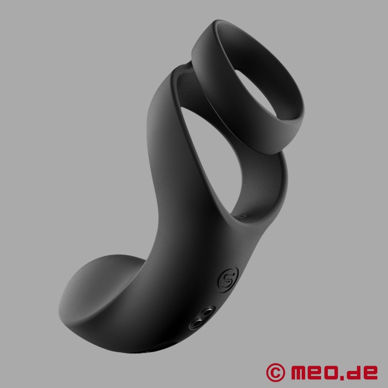 Svacom Benedictus Penis/Scrotum Ring met Perineum Vibrator 