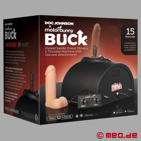 Motorbunny Buck x Doc Johnson Vac-U-Lock - Sexmaschine
