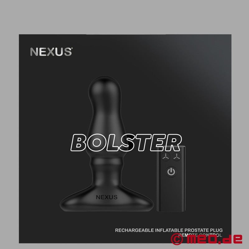 Nexus Bolster - Inflatable and Vibrating Prostate Plug