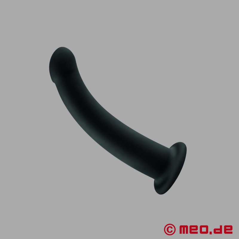 No-Parts - Black Pegging Dildo 19.5 cm – 8 inch Parker