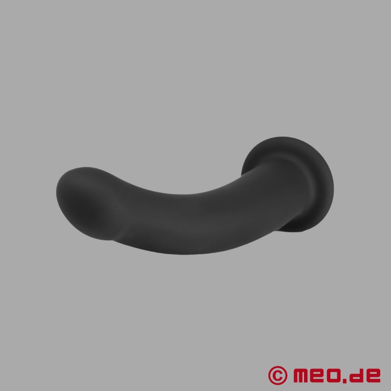 No-Parts - Μαύρο dildo για σφήνες 19,5 cm Parker