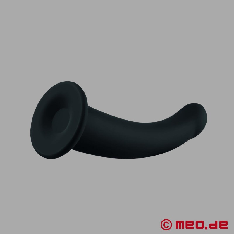 No-Parts - Black Pegging Dildo 19.5 cm – 8 inch Parker