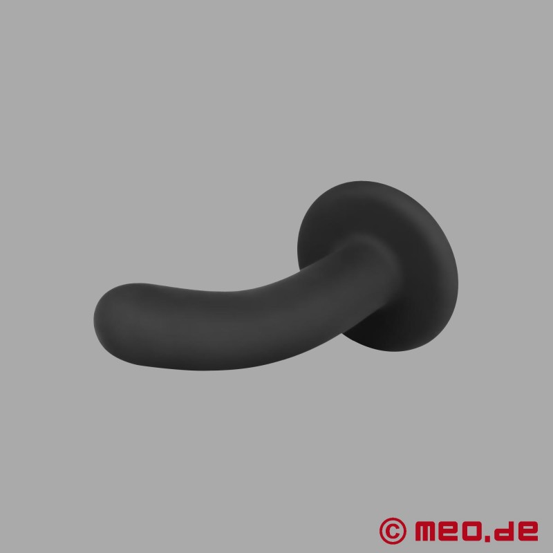 No-Parts - Dildo negru pentru pegging 13.5 cm Logan