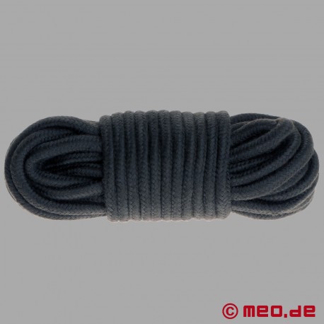 Corde de bondage de qualité professionnelle - Corde noire