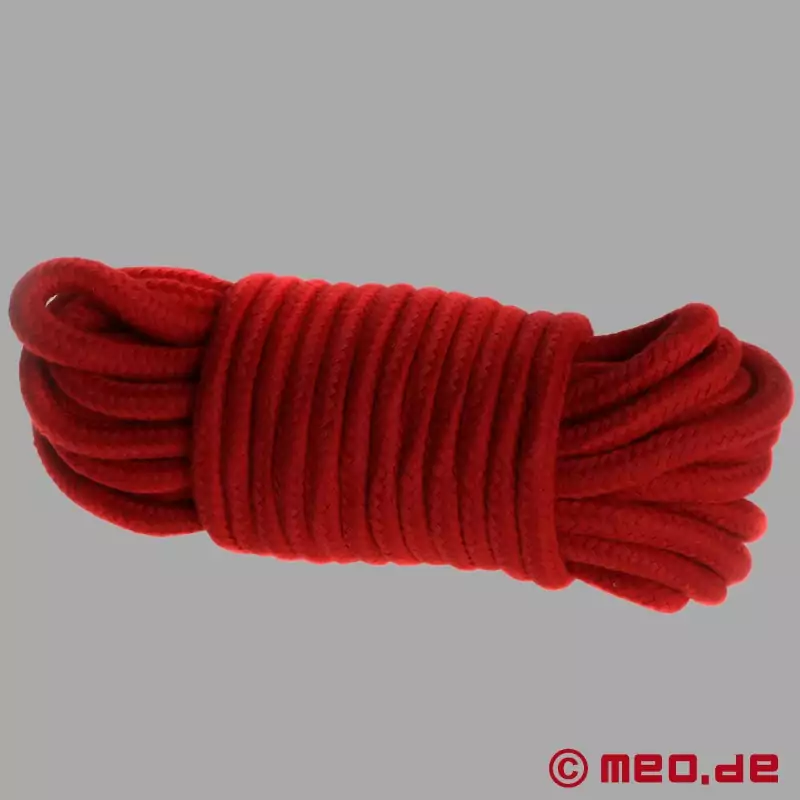 Corde de bondage de qualité professionnelle - Corde rouge