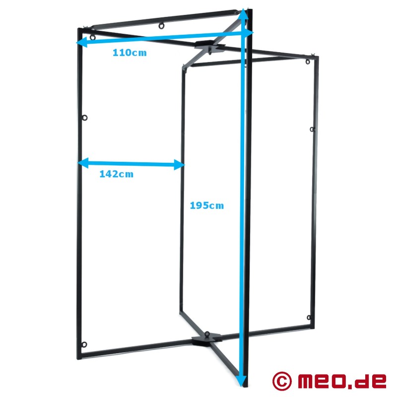 Mobiel sling frame in zwart